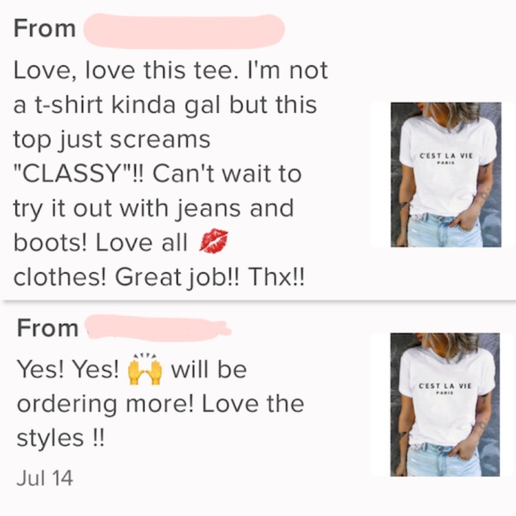 Black Graphic French Text Print Tee Shirt Short Sleeve Crew Neck - Picture 9 of 11